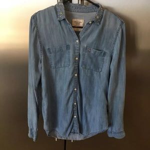 Abercrombie and Fitch denim button down